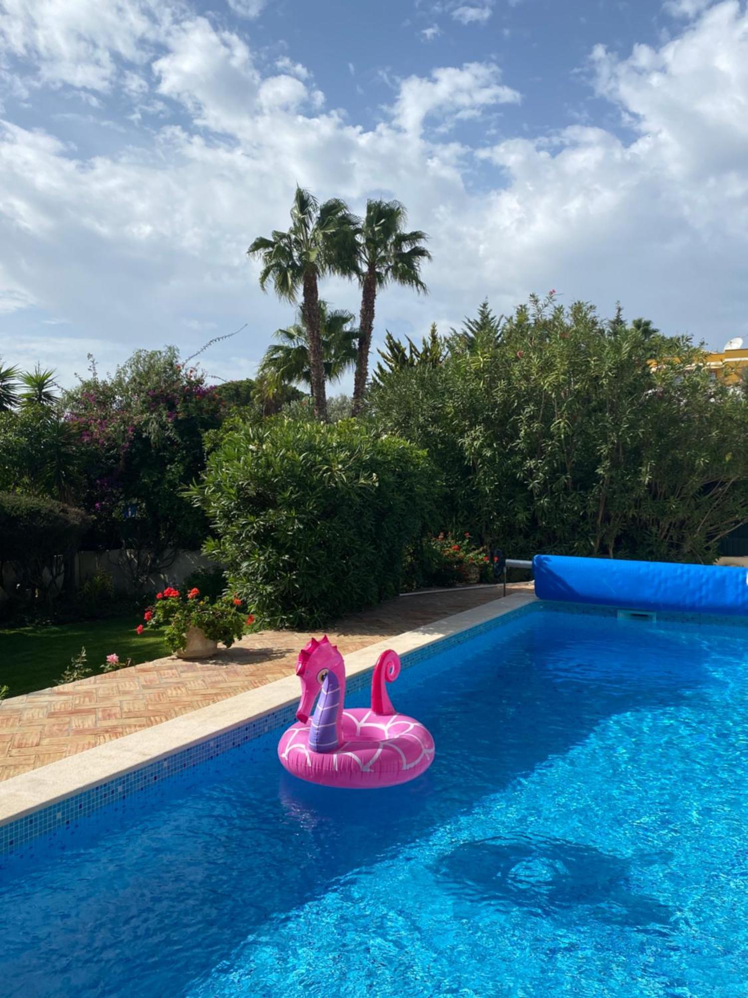 Villa Casa De Amanha 450 Mts To The With Beautiful Garden And Heated Saltwater Pool Albufeira